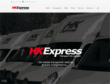 Tablet Screenshot of hkexpress.se